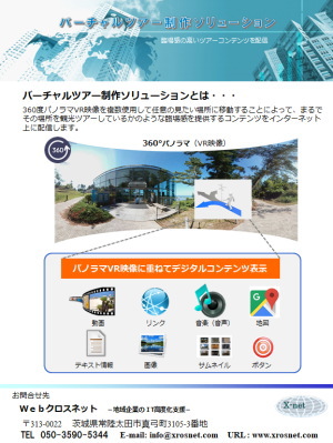 バーチャルツアー制作